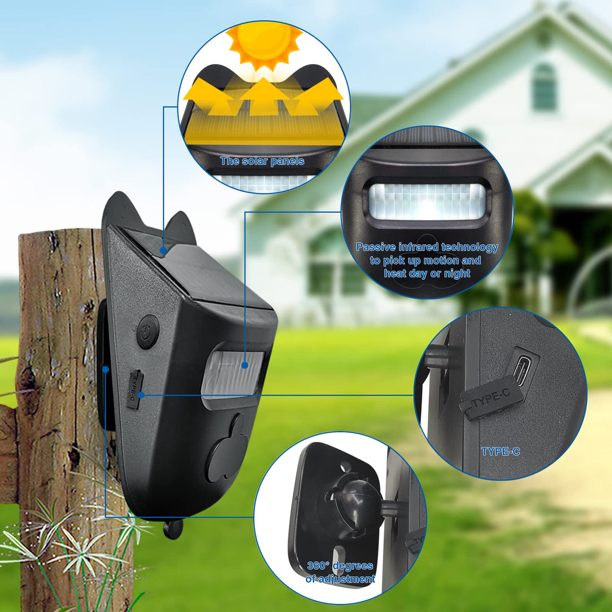 Generic sensor held in hand for scale showing compact size and easy mounting benefit