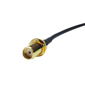 Generic SMA cable attached to WiFi router enabling better signal reach