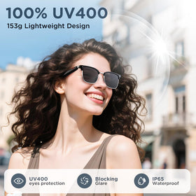 Generic Smart Sunglasses built-in mic for clear on-the-go conversations