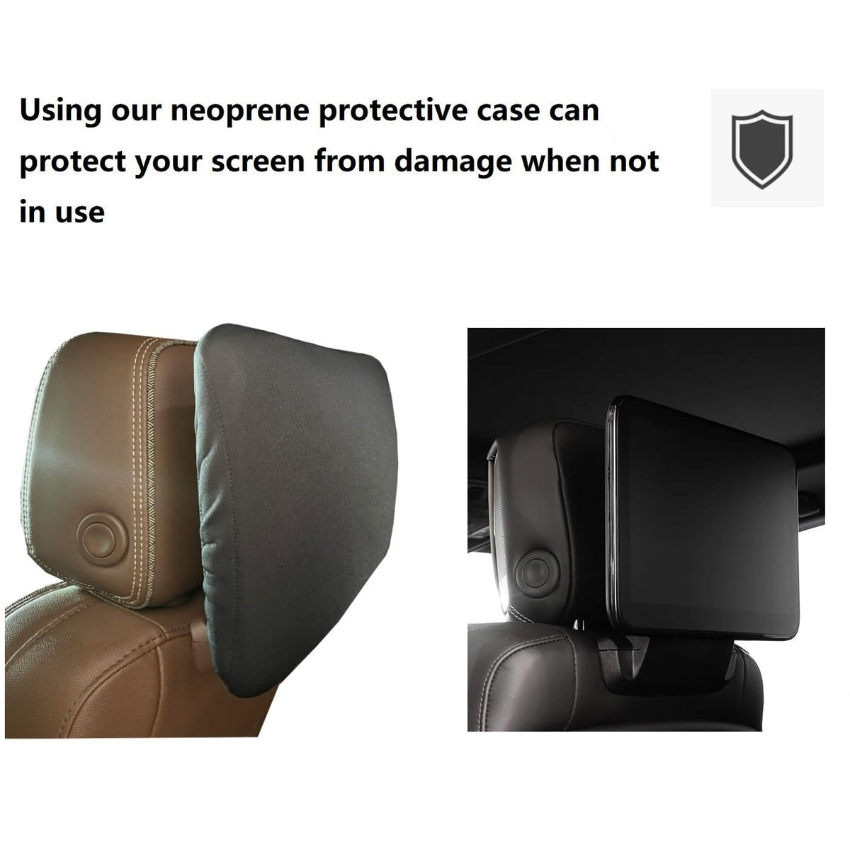 Generic screen protector with soft inner layer protects against dust and bumps