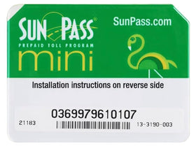 Generic SunPass Pro coverage map showing 22-state toll access