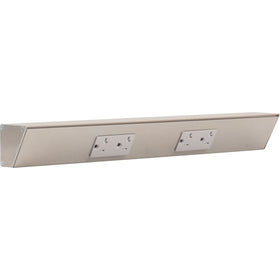 Generic TR Series power strip under cabinet for hidden, accessible outlets.