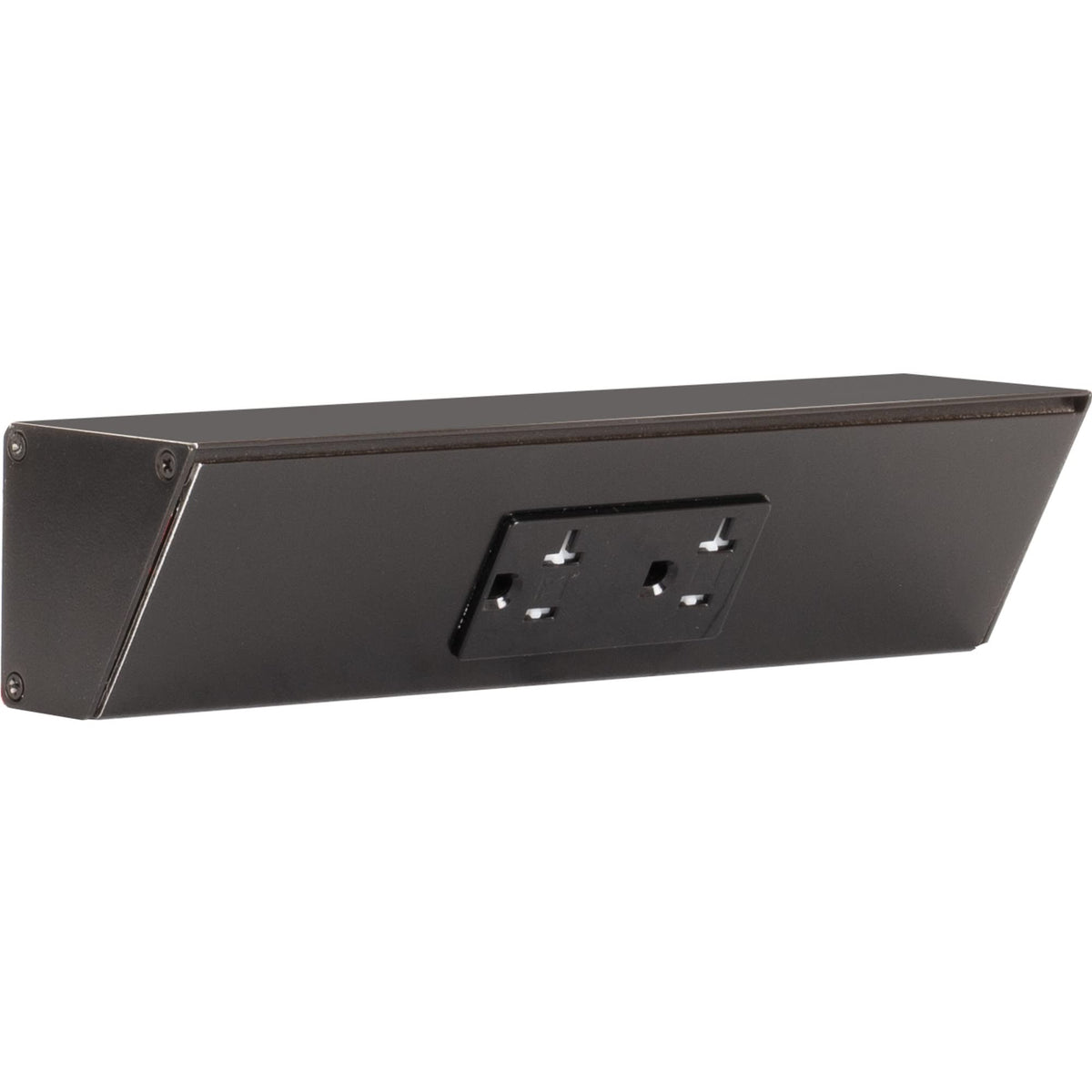 Generic TR Series 9-inch angle power strip, angled access for hidden outlets