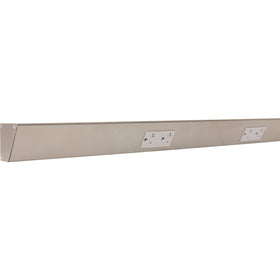Generic TR Series 42-inch angle power strip installed under cabinet for clutter-free counters.