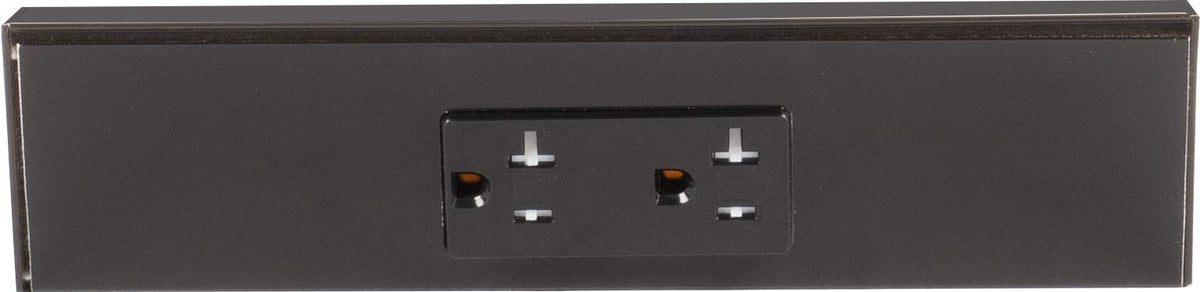 Generic TR Series under-cabinet installation powers devices with clean wiring