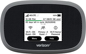 Generic Verizon Jetpack 8800L front view enables portable connectivity on the go.
