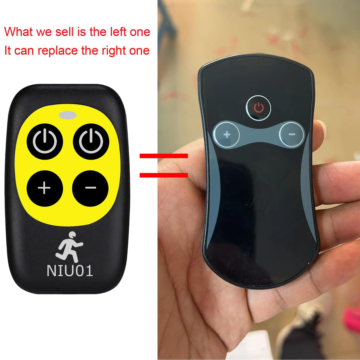 Compatibility list showing models this remote supports
