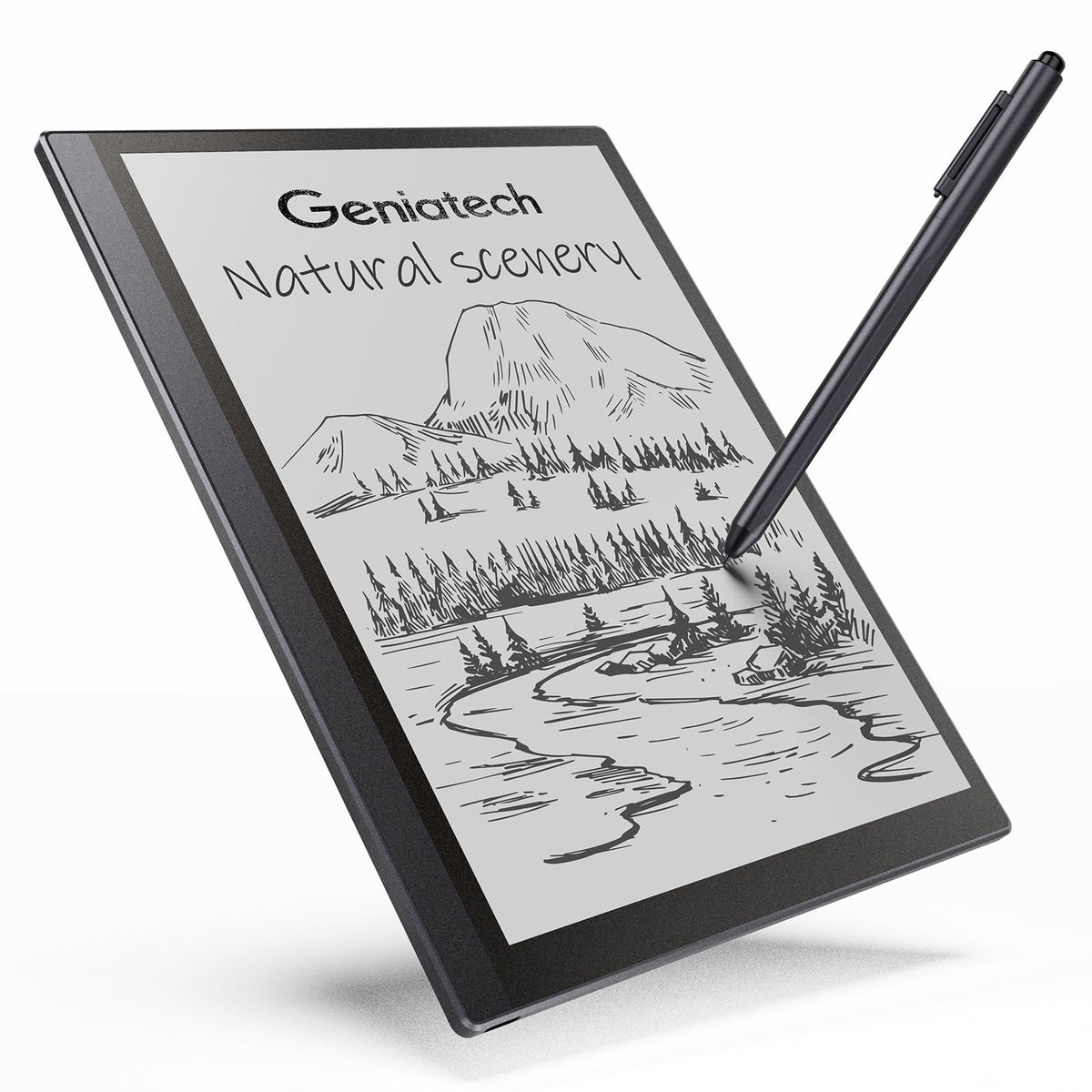 Geniatech Kloudnote Slim 10.3-inch screen for portable reading and note taking.