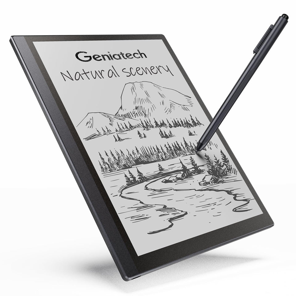 Geniatech Kloudnote Slim 10.3-inch screen for portable reading and note taking.
