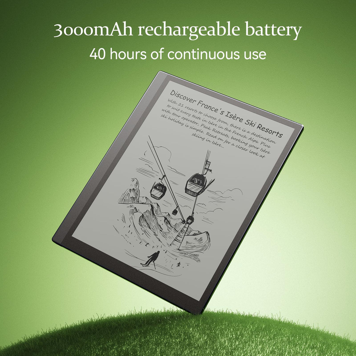 Geniatech Kloudnote Slim long battery life supports all-day use.