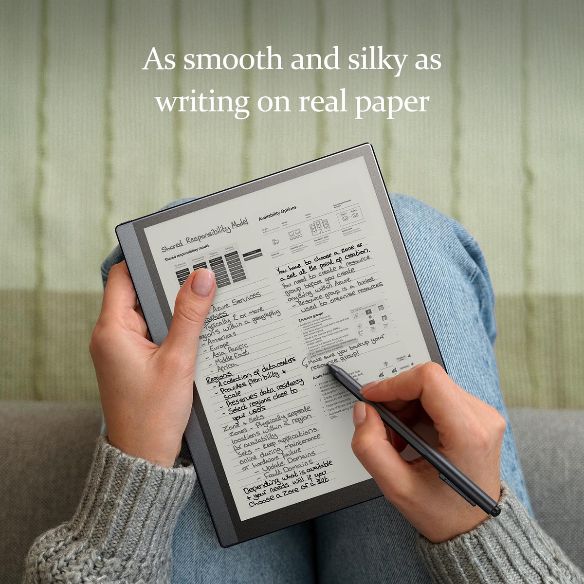 Geniatech Kloudnote Slim ultra-thin grey body enables easy carry.
