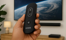Genie SONIR side profile showing slim design for easy storage and handling