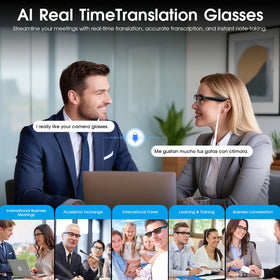GenXenon AI Smart Glasses detachable lens design for customization
