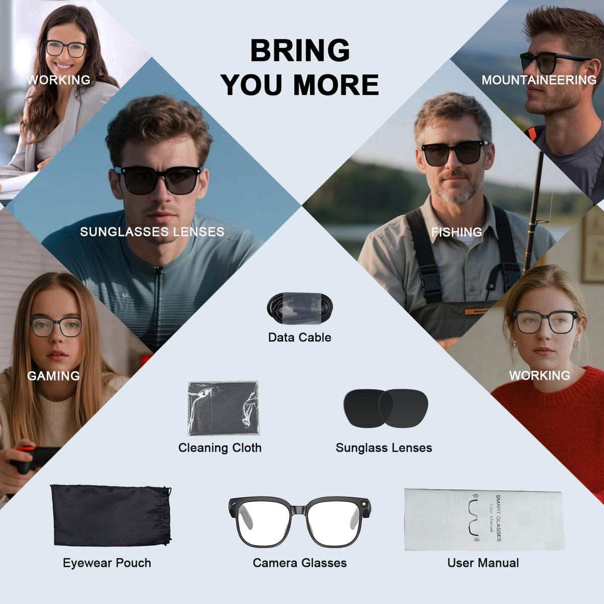 GenXenon AI Smart Glasses gift-ready design for tech lovers.