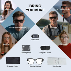GenXenon AI Smart Glasses gift-ready design for tech lovers.