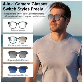 GenXenon AI Smart Glasses translation provide real-time language support during calls and travel.
