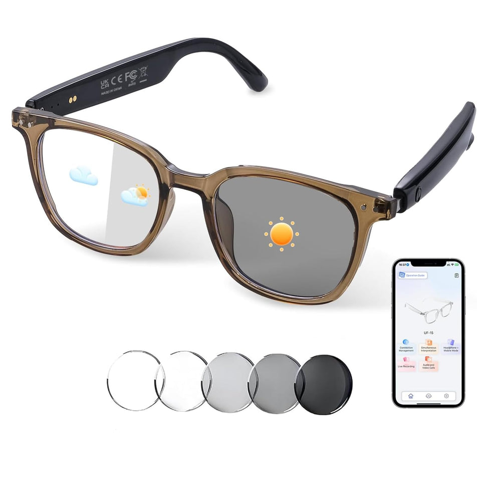 GenXenon AI Translation Glasses offer real time translation for travel and business