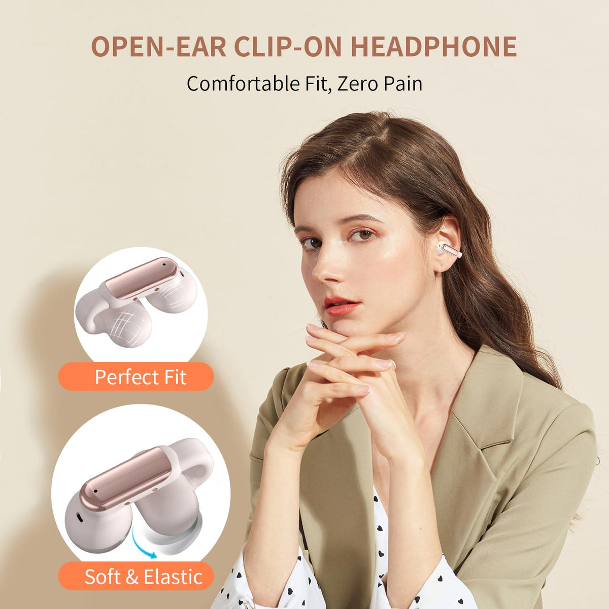 GenXenon silicone clip close-up highlighting secure comfortable fit