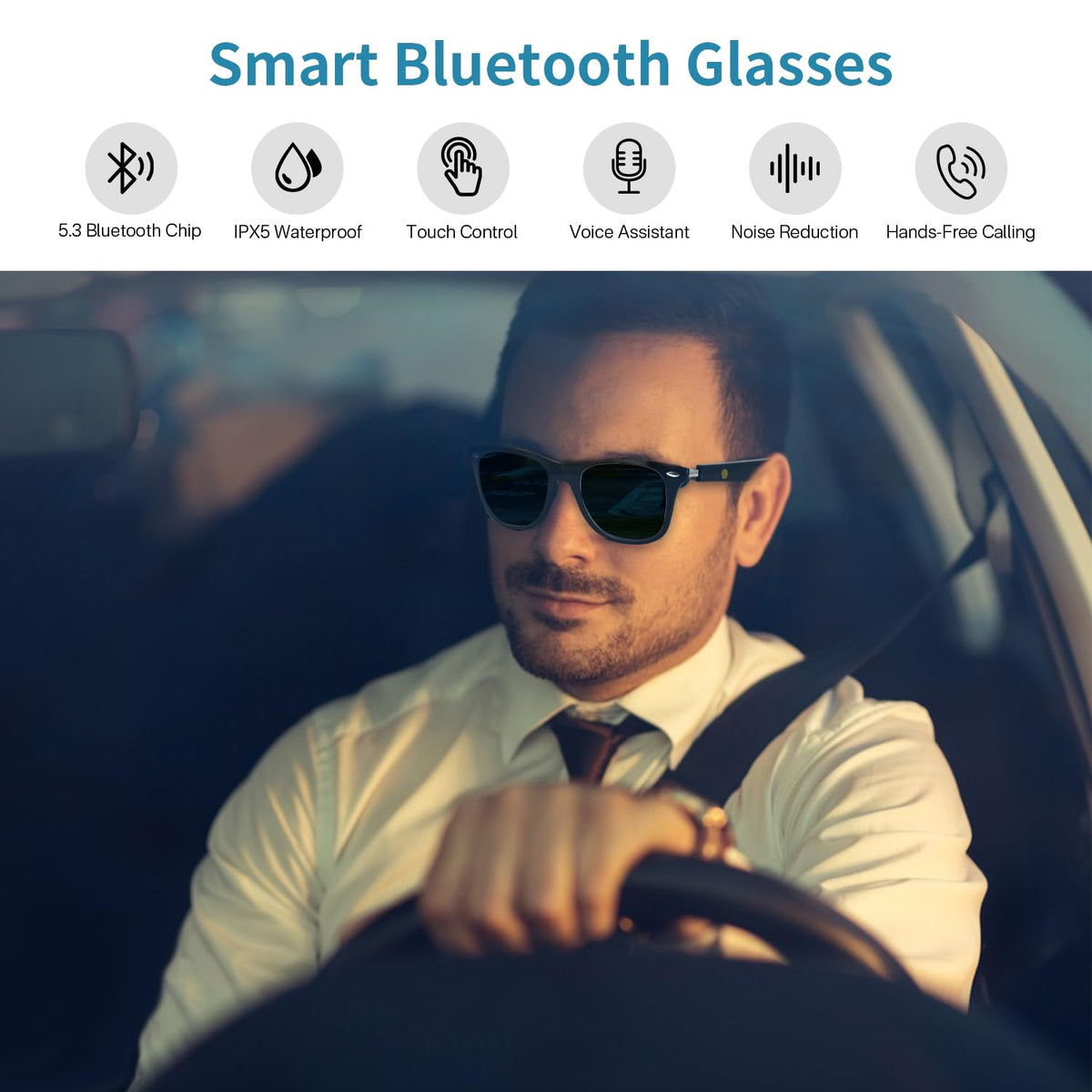 GenXenon side profile highlighting open-ear speaker placement for safer listening