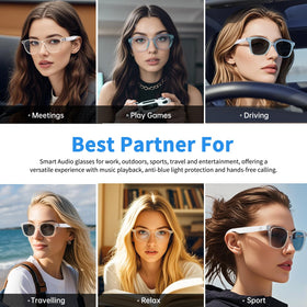 GenXenon glasses feature independent power switches for reliable use.