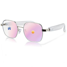 GenXenon smart glasses with blue-light filtering lenses for comfortable all-day screen use