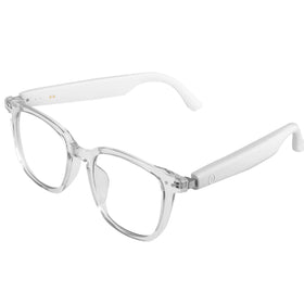 GenXenon smart glasses clear frame design blending style with tech