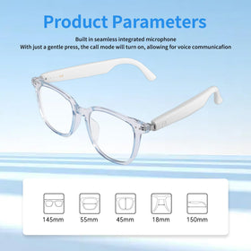 GenXenon IP65 waterproof glasses tolerate sweat and rain during workouts and commutes.