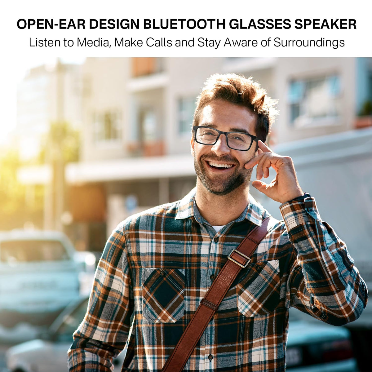 GenXenon glasses featuring low-latency audio for synced video