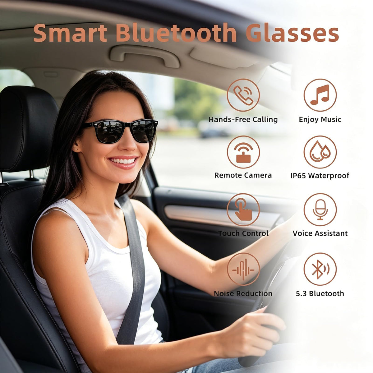 GenXenon UV400 polarized lenses reduce glare for safer driving and outdoor use.
