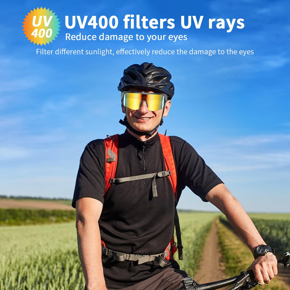 GenXenon open-ear design sunglasses for situational awareness during workouts