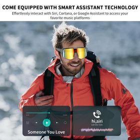 GenXenon voice assistant on smart sunglasses for hands-free control