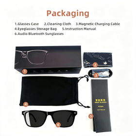GenXenon unisex fashion sunglasses blend tech with everyday style.