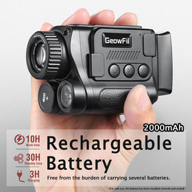 GeowFiiTech included accessories kit with SD card and USB-C cable for quick setup