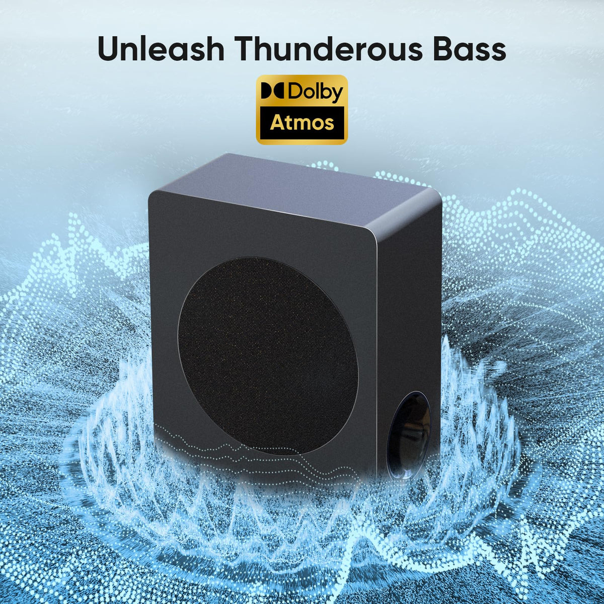 GEOYEAO 3D sound enhancement creating a wider, more dynamic audio field.