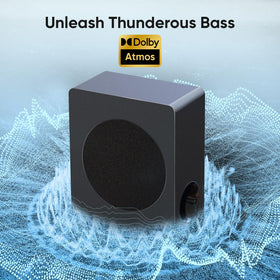 GEOYEAO 3D sound enhancement creating a wider, more dynamic audio field.