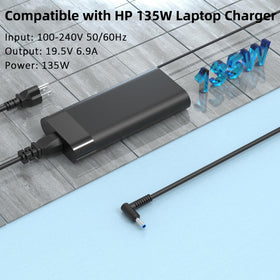 GERVGHS 135W charger with HP Spectre x360 port and cable for reliable power