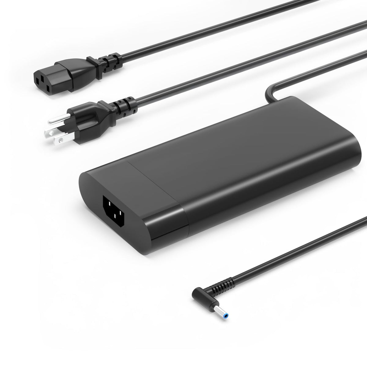 GERVGHS front view of 200W charger showing compact design and port