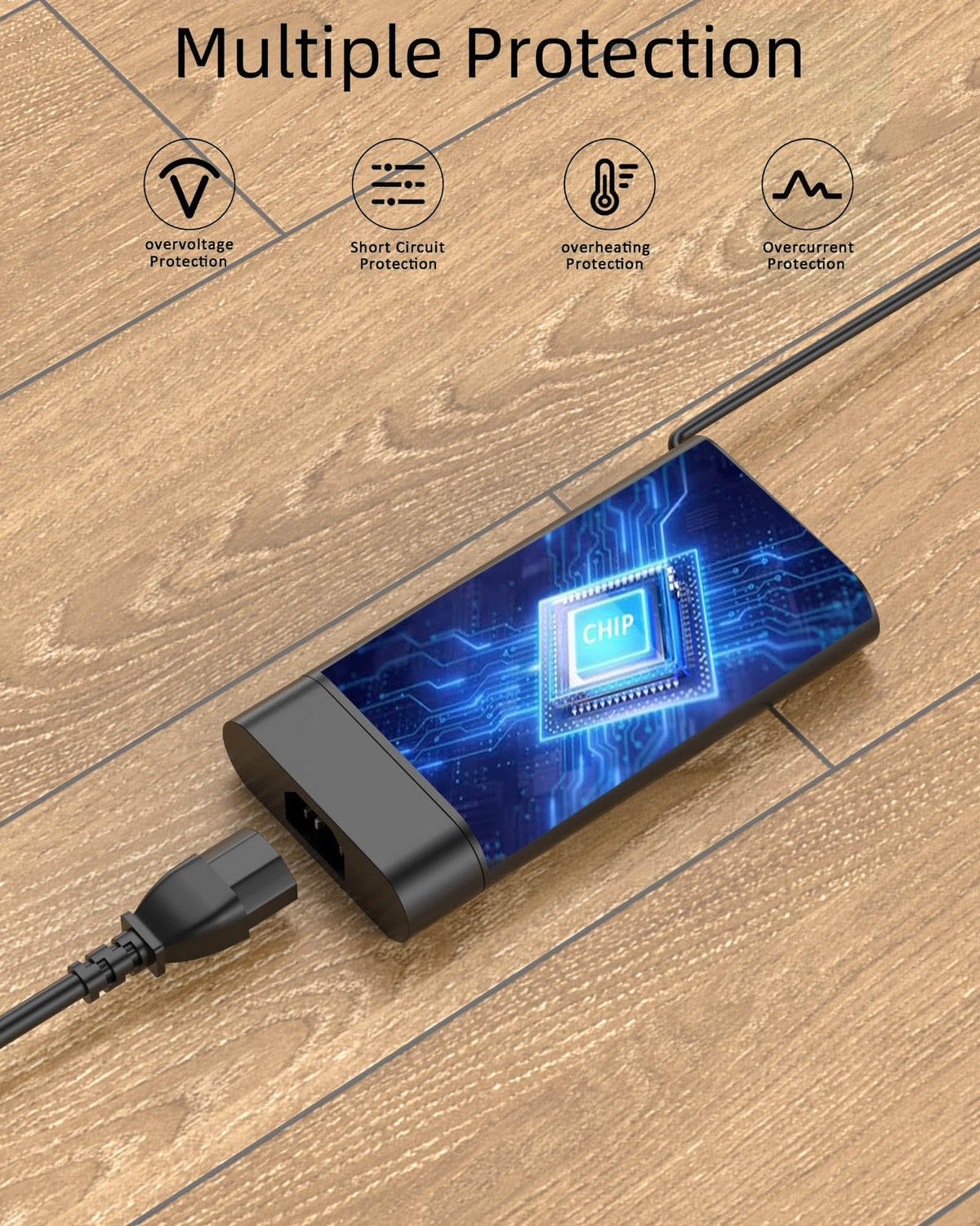 GERVGHS adapter powering an OMEN laptop for stable performance