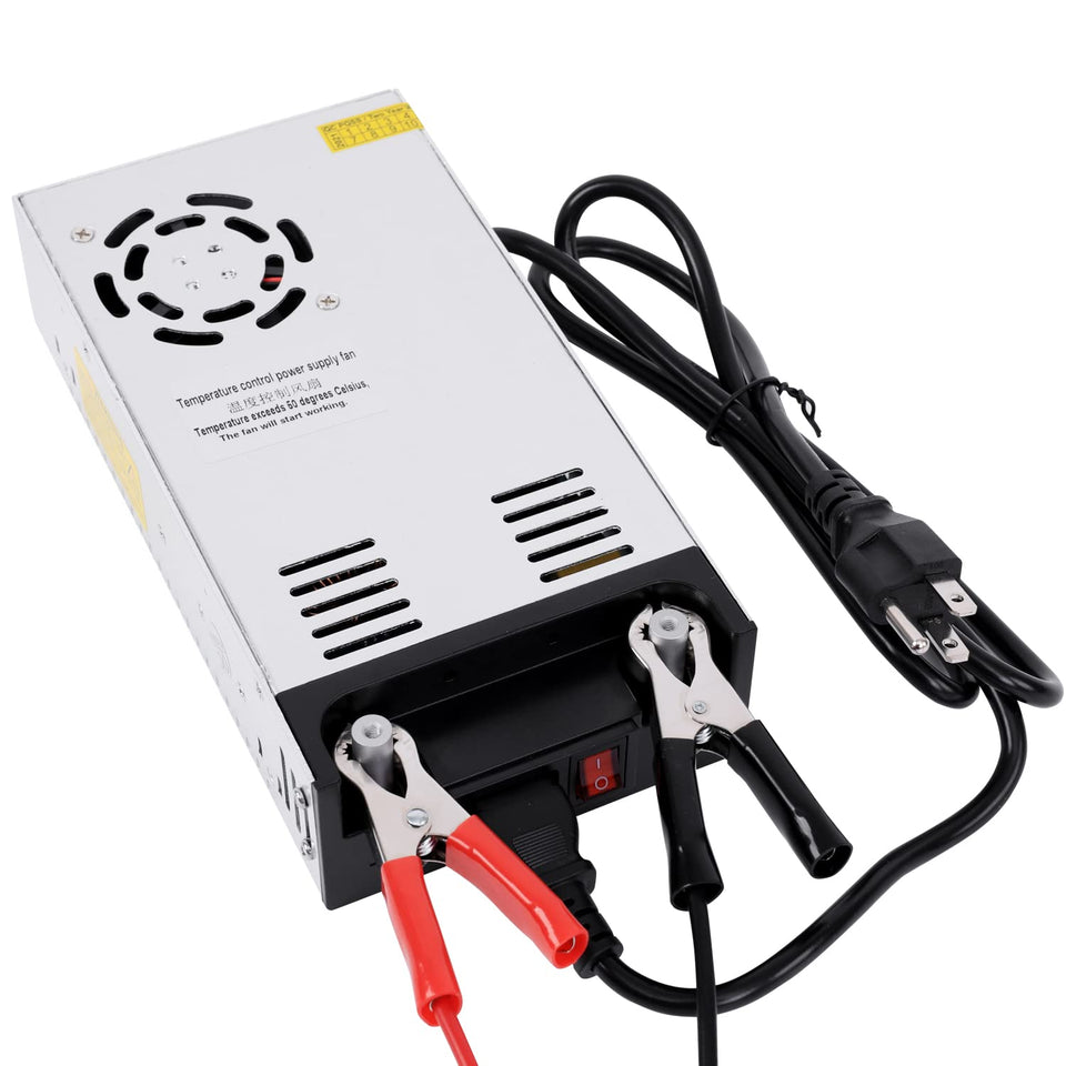 GESD front panel showing switch and output terminals for easy control and connections