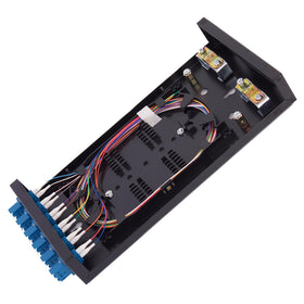 GESD front panel closed showing compact wall-mount housing and neat finish