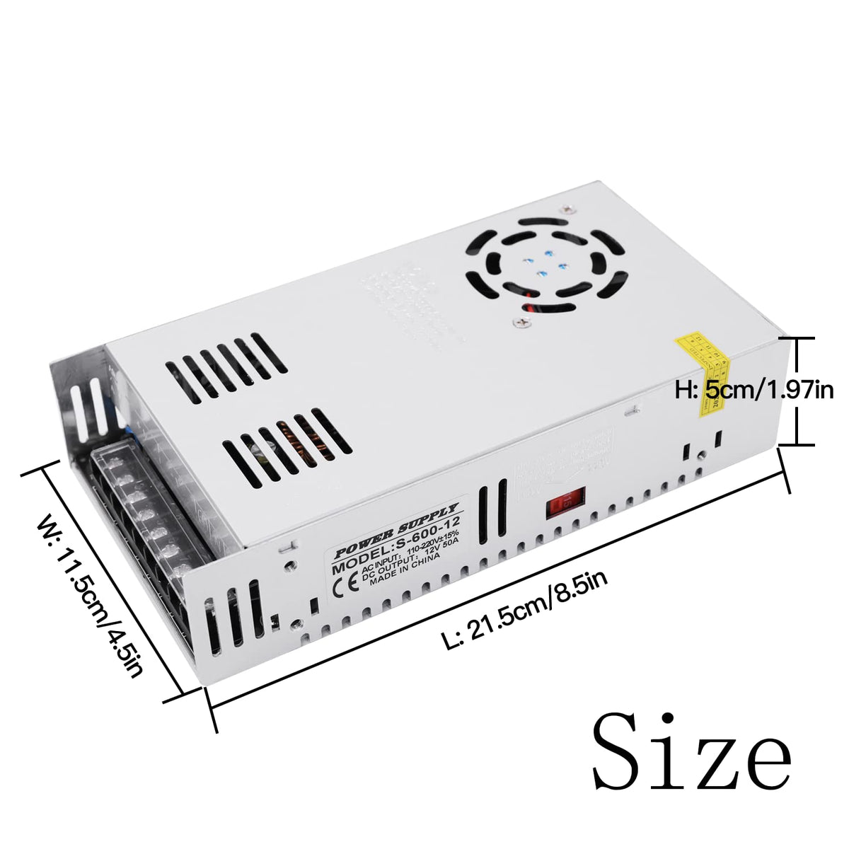 GESD powering LED strip lights to demonstrate steady illumination