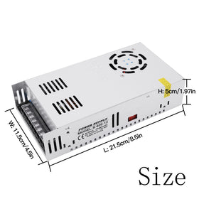 GESD powering LED strip lights to demonstrate steady illumination