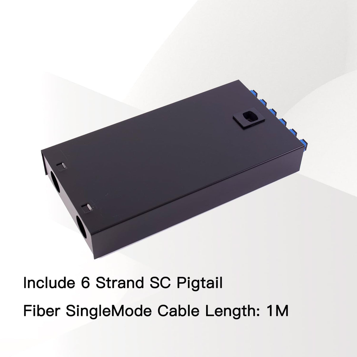 GESD side profile of box illustrating compact wall-mount design and durability