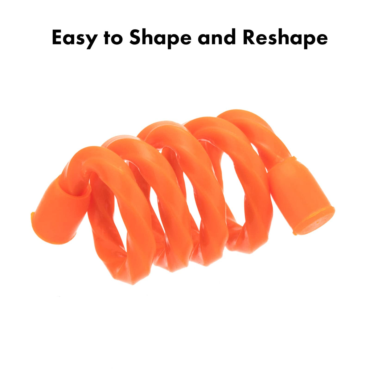 GESIPOR 6-inch silicone cable ties bundling wires under a computer desk