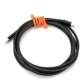 Gesipor silicone ties pack overview for all-purpose cord organization