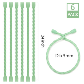 GESIPOR silicone-wrapped tie ends prevent snagging and damage.