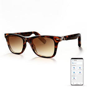 GetD AI Glasses front view for daily wear and tech style.