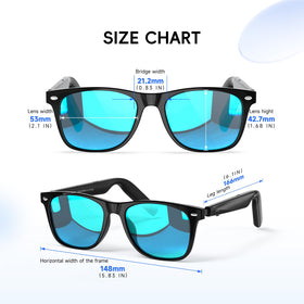 GetD AI Glasses support music and calls with reliable Bluetooth.