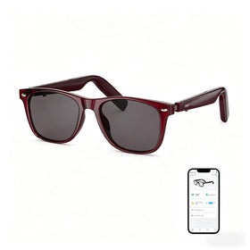 GetD AI translator sunglasses delivering real-time multilingual conversations.