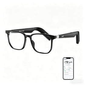 GetD smart glasses open-ear audio for hands-free listening and calls.